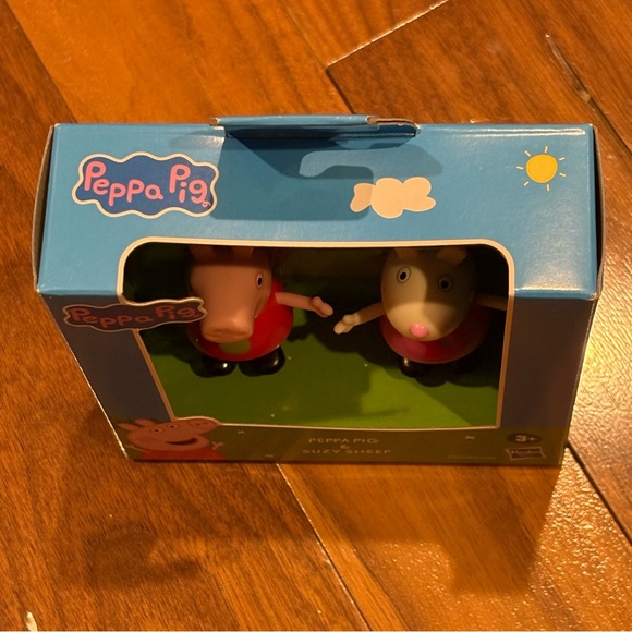 Hasbro Peppa Pig & Suzy Sheep Figures - Pink & Red - Picture 6 of 6